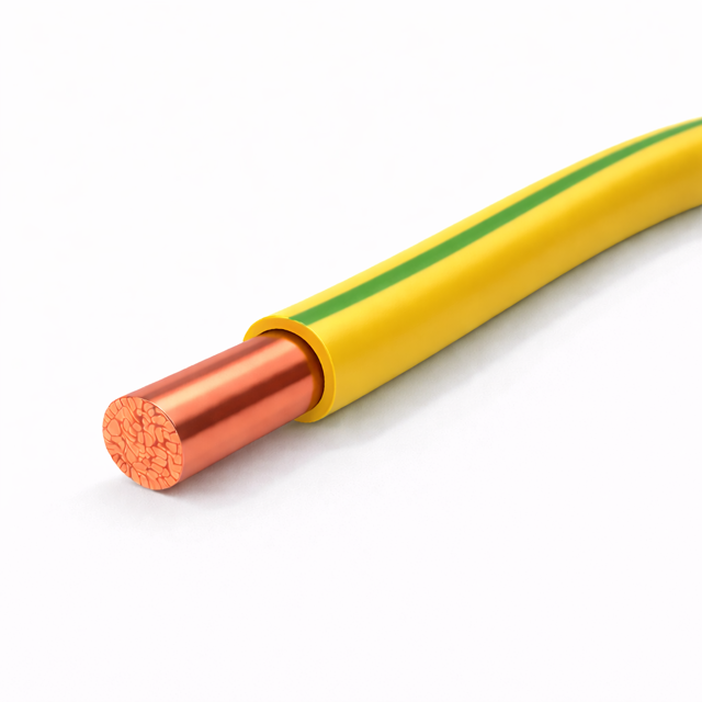 PRYSMIAN 10ç H07Z1-R HF NYA Sarı - Yeşil HF Enerji Kablosu