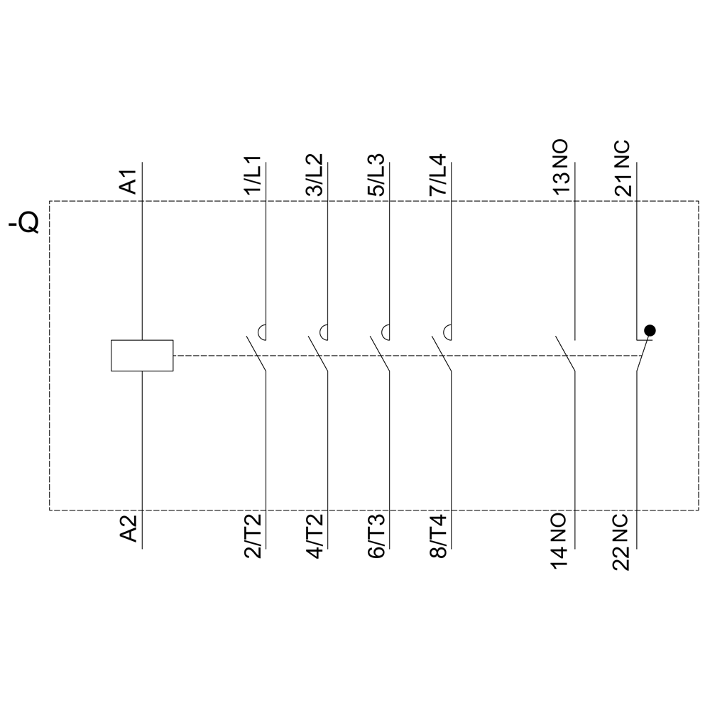 3RT2348-1AP00 Sirius Kontaktör 160A 4Kutuplu 230V 3RT2348-1AP00 Sirius Kontaktör 160A 4Kutuplu 230V