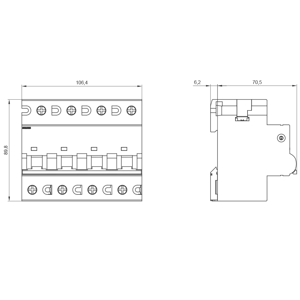 5SP4491-7 Otomatik Sigorta 100A C Tipi 10kA 5SP4491-7 Otomatik Sigorta 100A C Tipi 10kA