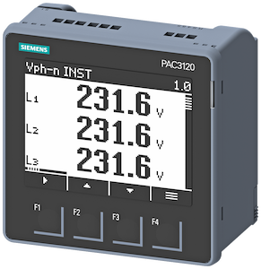 SIEMENS 7KM3120-0BA01-1DA0 Pac3120 Enerji Analizörü