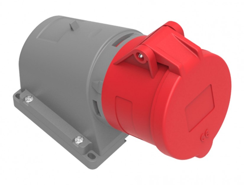 Cee Norm 5x16A.90° Eğik Duvar Priz Cee Norm 5x16A.90° Eğik Duvar Priz