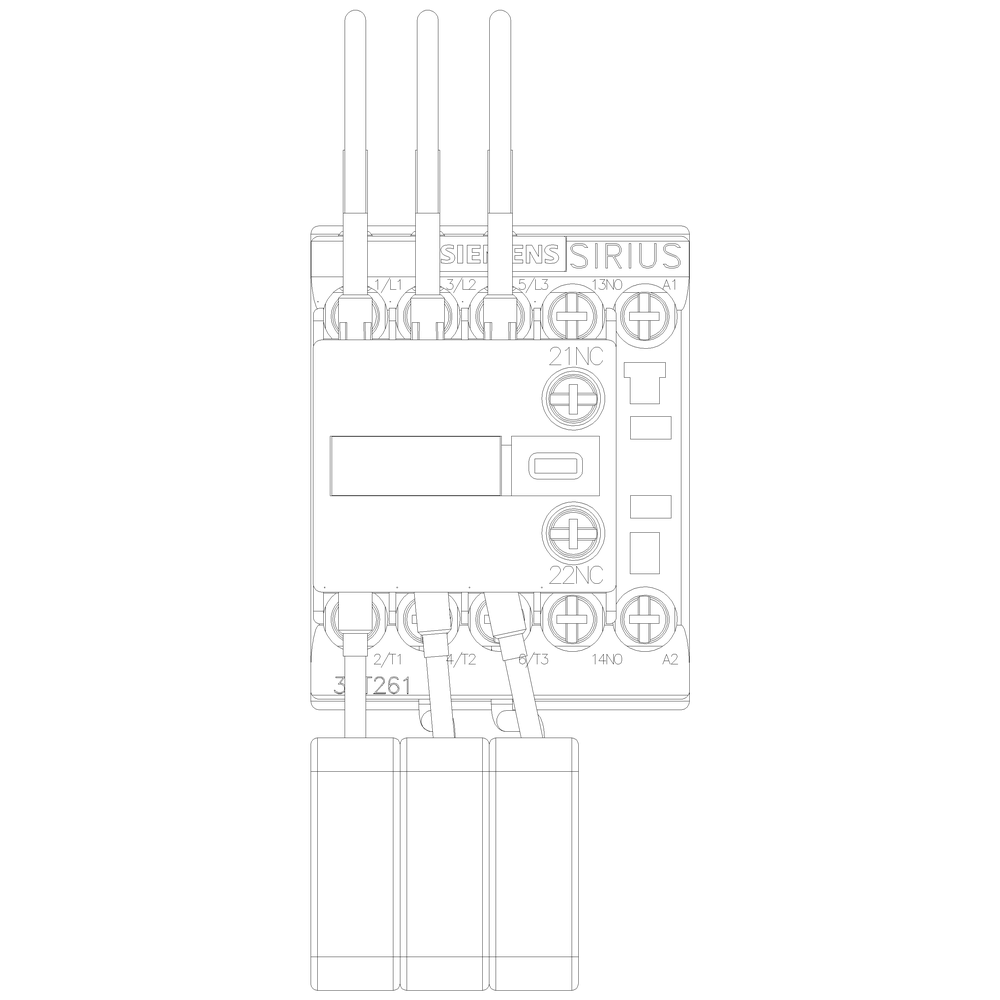 3RT2617-1AP03 Kondansatör Kontaktör 0-12,5kVAR 3RT2617-1AP03 Kondansatör Kontaktör 0-12,5kVAR