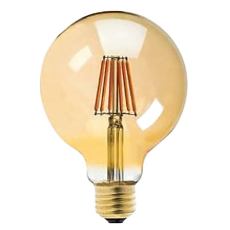 CATA Rustik Led Ampul 6W G90 Glop Amber E27 Duy
