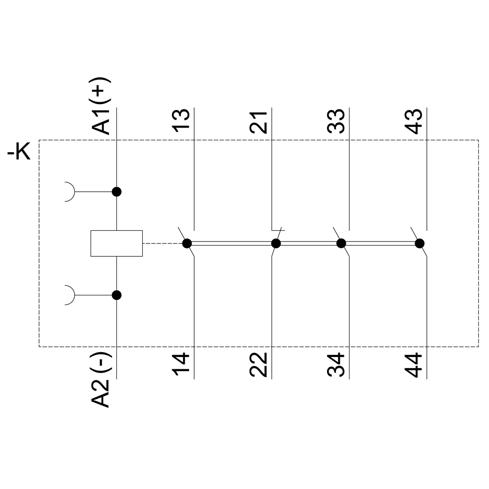 3RH2131-1BB40 Yardımcı Kontaktör 24V DC 3RH2131-1BB40 Yardımcı Kontaktör 24V DC