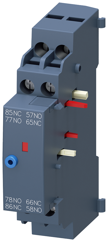 3RV2921-1M Kısa Devre Alarm Şalteri 2NO+2NC 3RV2