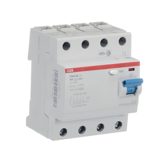 2CSF204001R3800 Kaçak Akım Koruma Röle AC 3x80A 2CSF204001R3800 Kaçak Akım Koruma Röle AC 3x80A