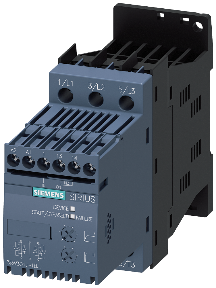 3RW3018-1BB14 Sirius Yumuşak Yolverici 7,5kW 3RW3018-1BB14 Sirius Yumuşak Yolverici 7,5kW