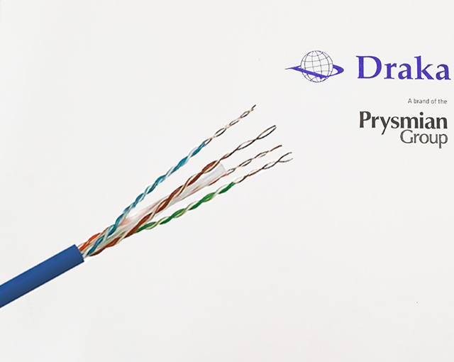 DRAKA CAT6 UTP (HF) 1000 Lik (23AWG) 60094622 Gri