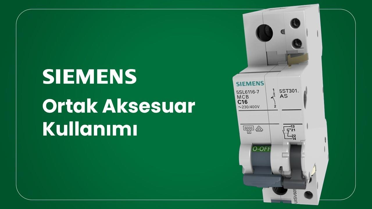 Siemens ortak aksesuar kullanımı. Siemens ortak aksesuar kullanımı.