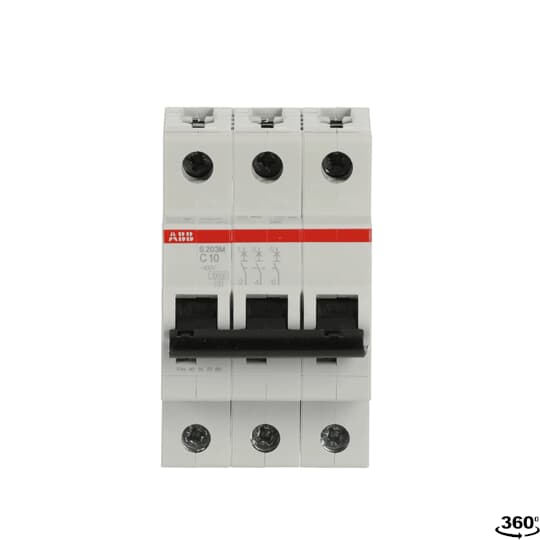 2CDS273001R0104 Otomatik Sigorta S203 M-C 3x10A 2CDS273001R0104 Otomatik Sigorta S203 M-C 3x10A
