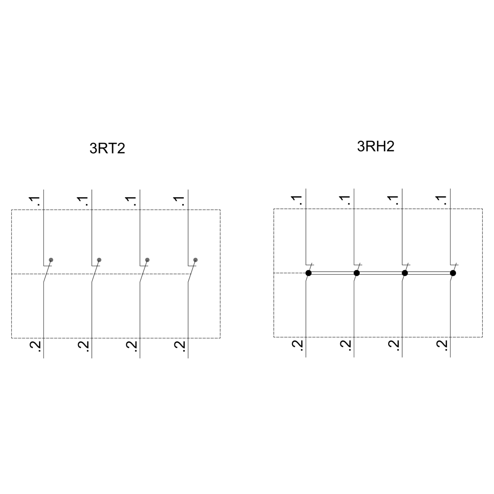 3RH2911-1FA04 Yardımcı Kontaktör Bloğu 3RH2911-1FA04 Yardımcı Kontaktör Bloğu