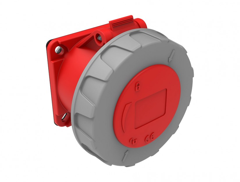 BC1-3505-7413 Düz Makine Priz 32A 380V IP67 BC1-3505-7413 Düz Makine Priz 32A 380V IP67