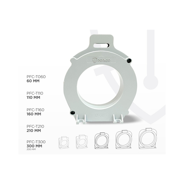 POFACO PFC-T210  210MM Troid Akım Trafosu