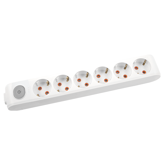 VİKO Multi-Let 6lı Topraklı ÇK Anahtarlı Klemensli Priz