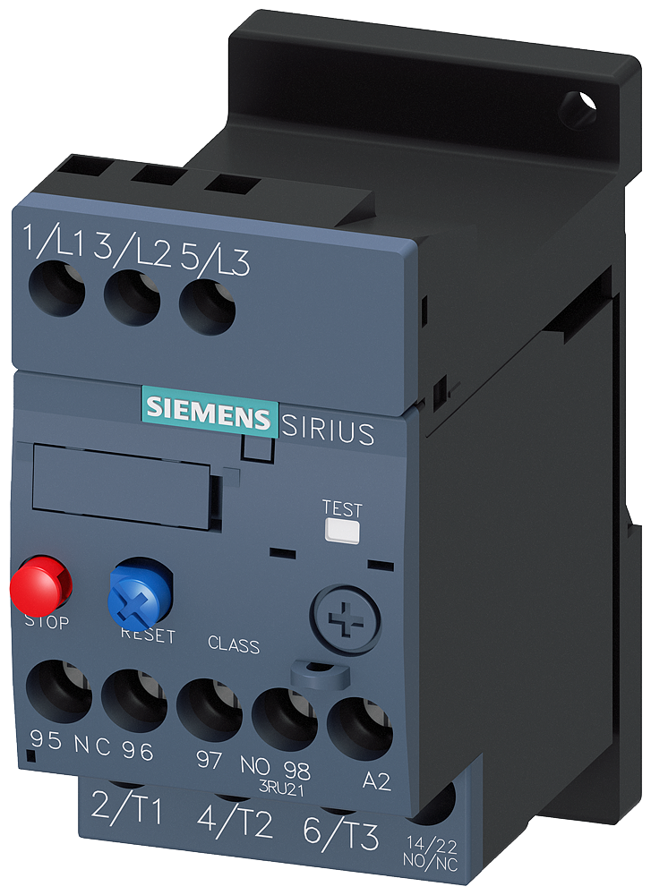 3RU2116-1AB1 Sirius Termik Röle 1.1-1.6A Boy:S00 3RU2116-1AB1 Sirius Termik Röle 1.1-1.6A Boy:S00