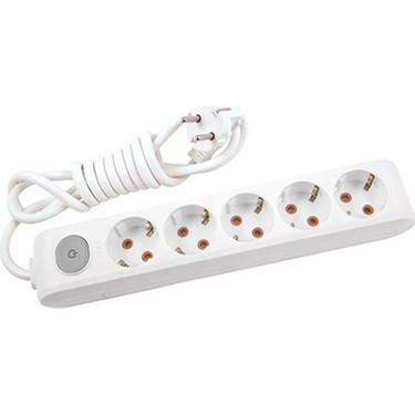 Multi-Let 5li Topraklı Ç.K Anahtarlı 2mt Priz Multi-Let 5li Topraklı Ç.K Anahtarlı 2mt Priz