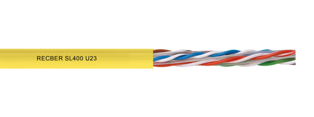 REÇBER Data Kablosu Pvc CAT6 U/UTP 23AWG 305mt Gri