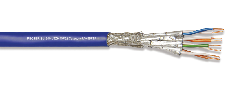 Data Kablosu Dış Ortam CAT7 S/FTP 23AWG 500mt Data Kablosu Dış Ortam CAT7 S/FTP 23AWG 500mt
