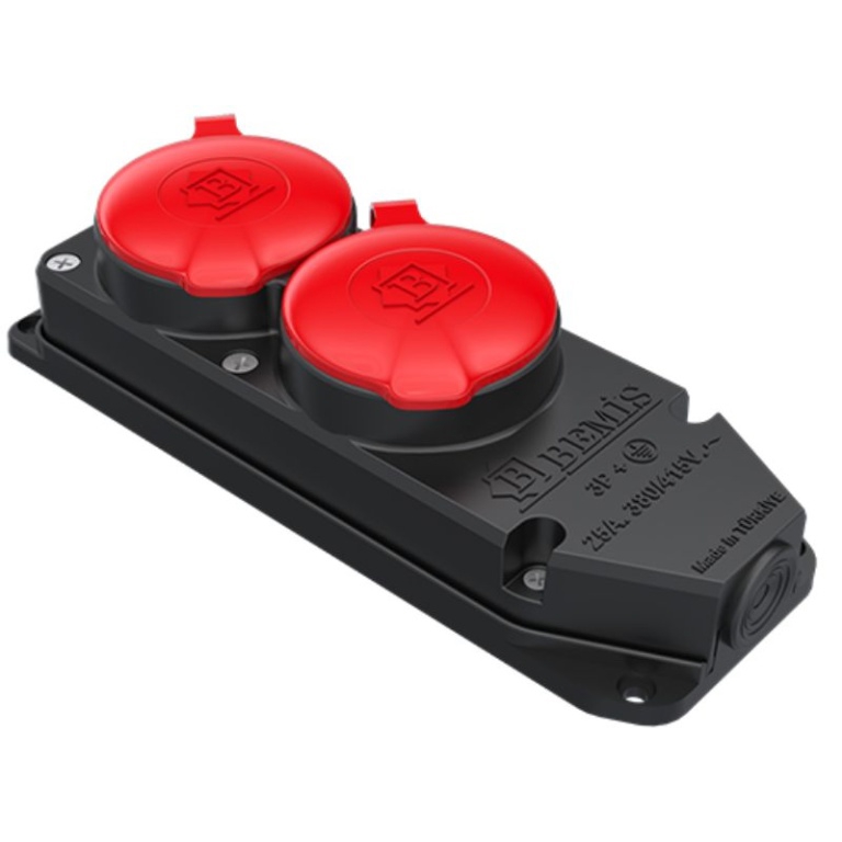 BY10-306 2Lİ Grup IP55 TRİ 3x25A. (3P+E)380 BY10-306 2Lİ Grup IP55 TRİ 3x25A. (3P+E)380