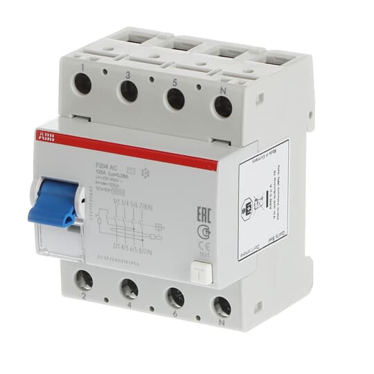 2CSF204001R1950 Kaçak Akım Koruma Röle AC 3x125A 2CSF204001R1950 Kaçak Akım Koruma Röle AC 3x125A