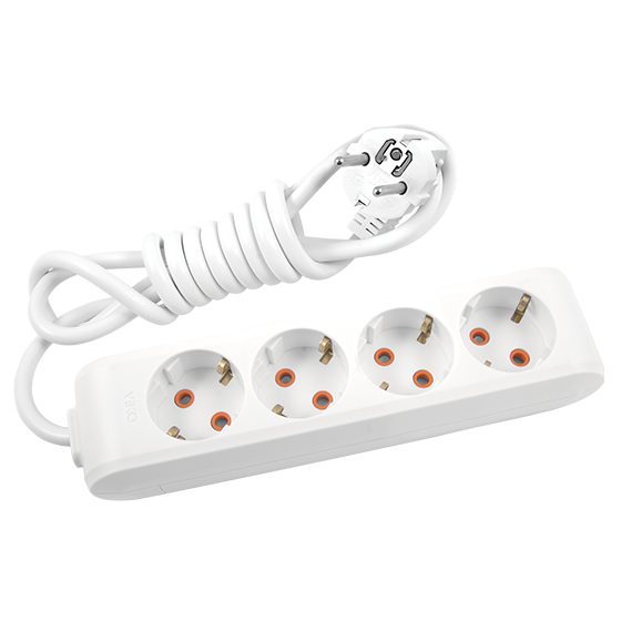 VİKO Multi-Let 4lü Topraklı Ç.K 3mt Priz