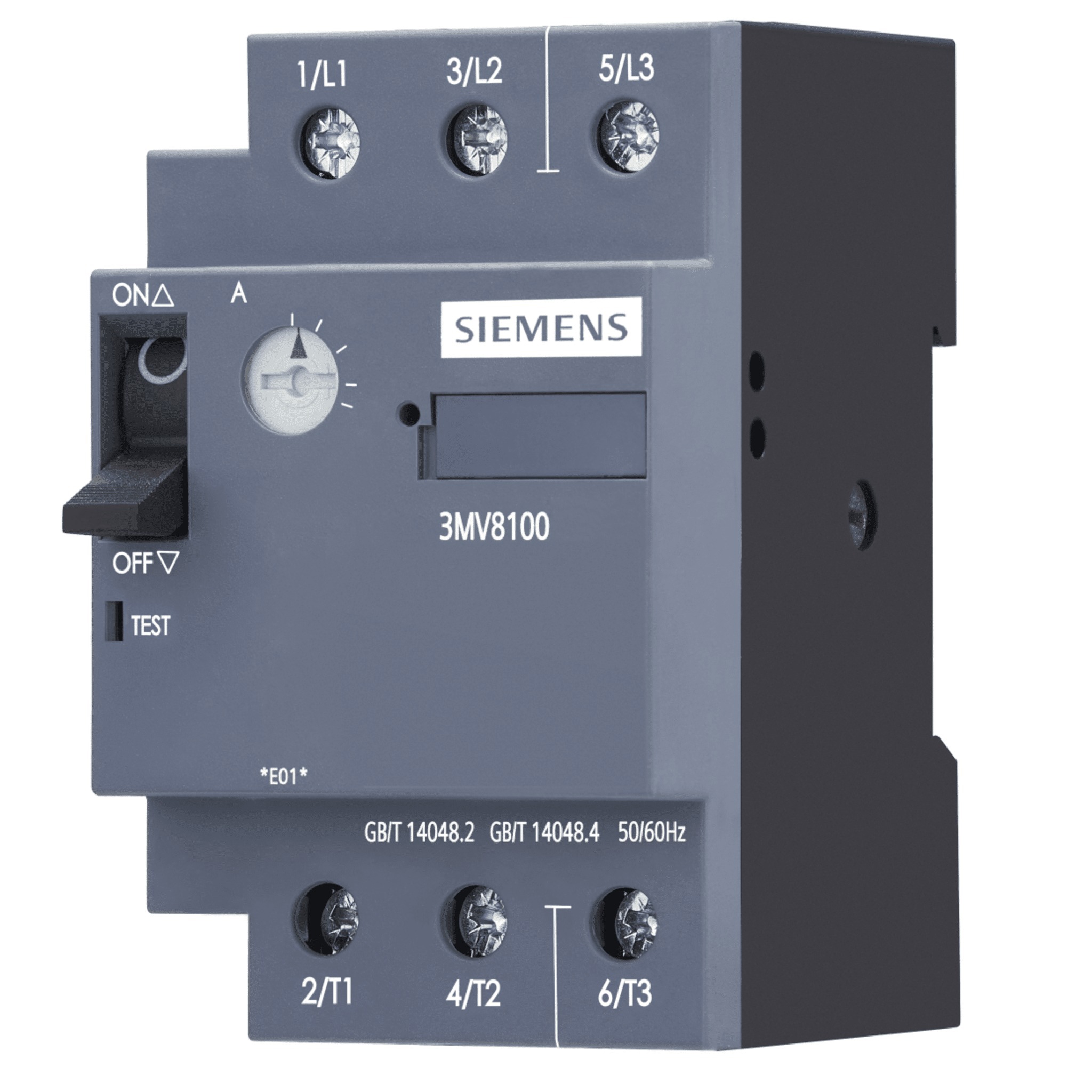 3MV8100-1ML00 6-10a 1 boy 1no+1nc 10ka Motor Koruma Şalteri 3MV8100-1ML00 6-10a 1 boy 1no+1nc 10ka Motor Koruma Şalteri