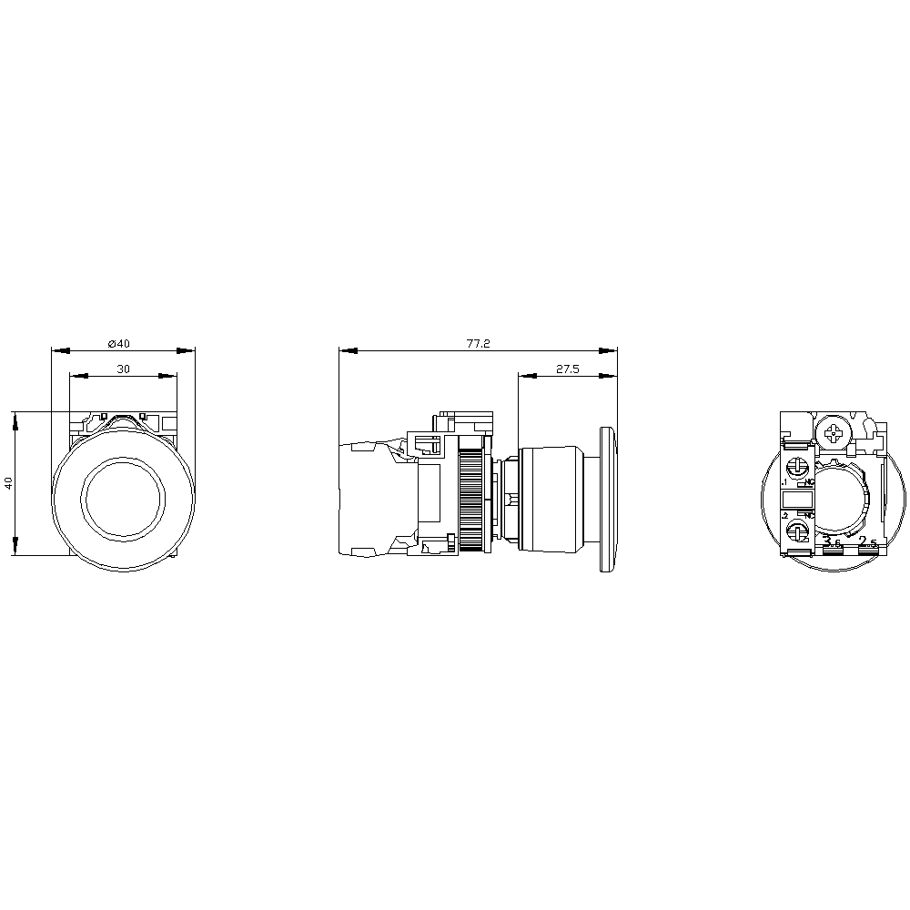 3SU1100-1BA20-1CA0 Acil Stop Mantar Buton 3SU1100-1BA20-1CA0 Acil Stop Mantar Buton
