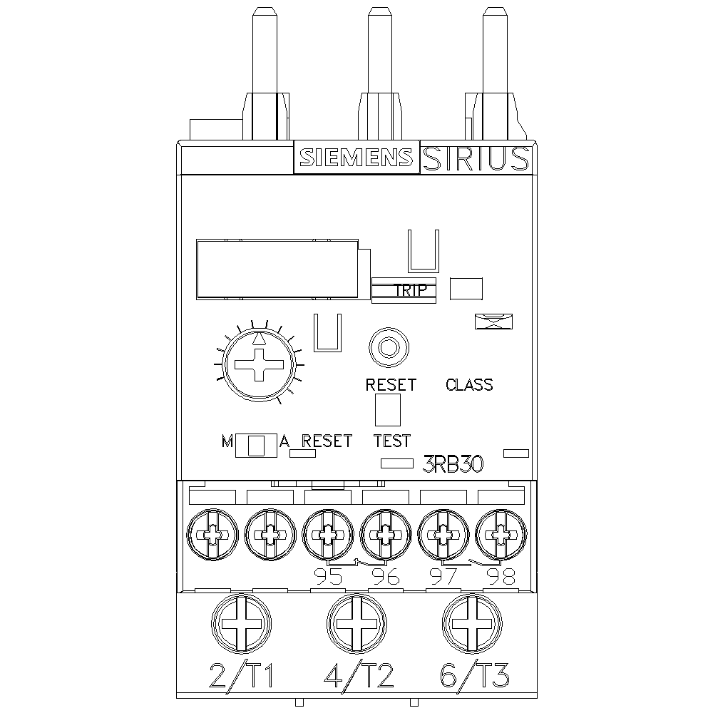 3RB3026-1VB0 10-40A Termik Röle 3RB3026-1VB0 10-40A Termik Röle