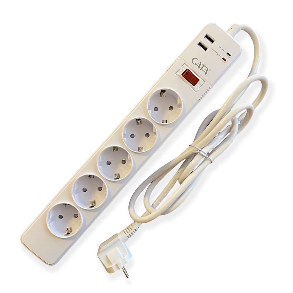 CT-3000 Piton Akım Kor 5li Gr.Priz 2-USB Hızlı Şrj CT-3000 Piton Akım Kor 5li Gr.Priz 2-USB Hızlı Şrj