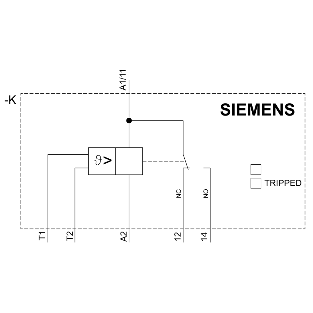 3RN2000-1AW30 Termistör Motor Koruma Rölesi 3RN2000-1AW30 Termistör Motor Koruma Rölesi