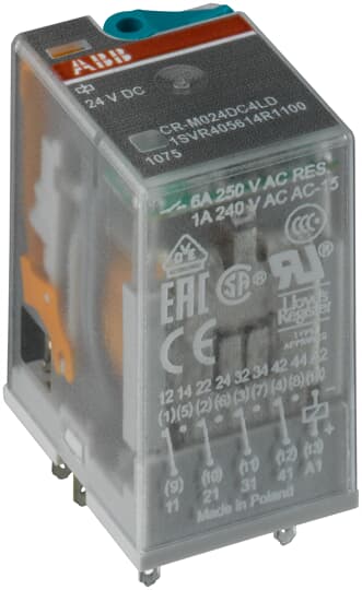1SVR405612R1000 Röle CR-M024DC3 10A 1SVR405612R1000 Röle CR-M024DC3 10A